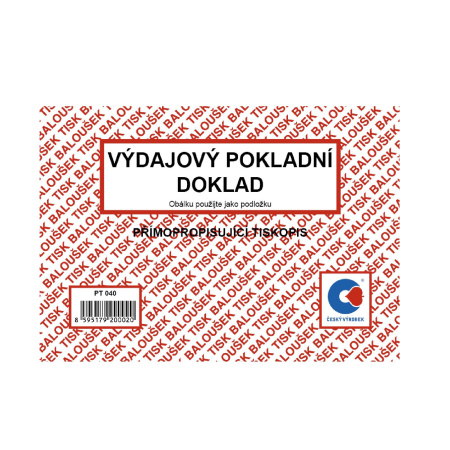 detail Výdajový pokl.doklad NCR (Baloušek)
