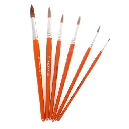 detail Štětec kulatý č.7 Milan / 1ks