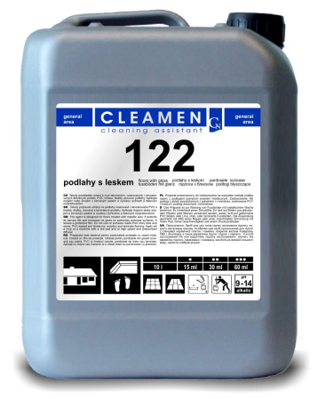 detail Čistič 5L Cleamen 122 na podlahu