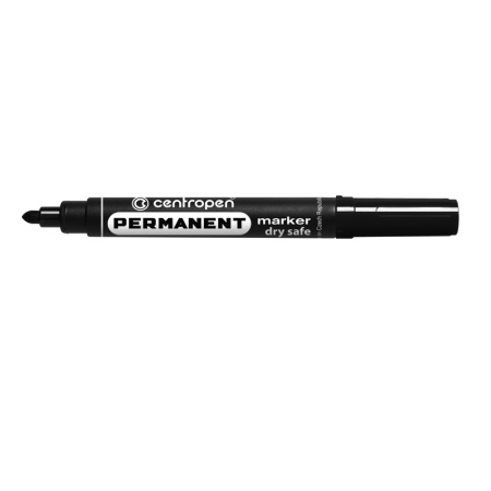 detail Popisovač permanentní Centropen 8510 černý