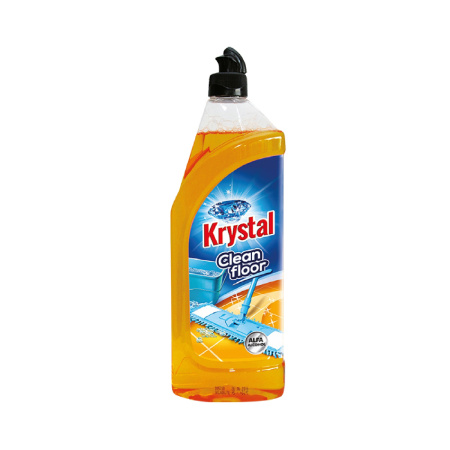 detail Čistící prostředek na podlahy Krystal 750ml s alfa alkoholem