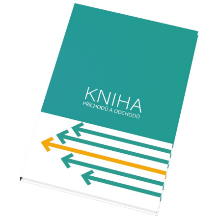 detail Kniha příchodů a odchodů 100L/E