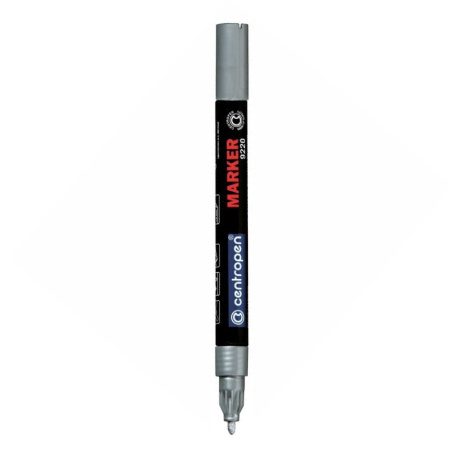 detail Popisovač lakový 1,5mm 9220 stříbrný