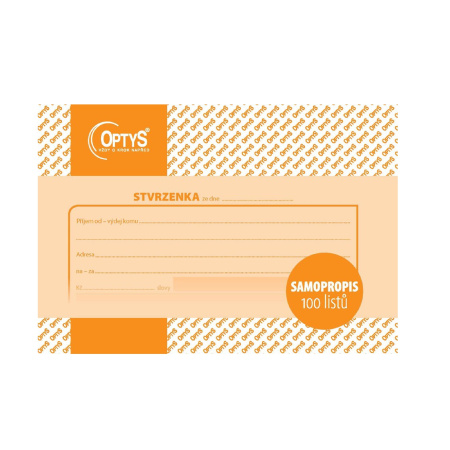 detail Stvrzenka t A6 NCR 100ls O