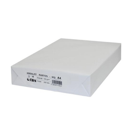detail Karton kresl. A4 180g 200ks bílý
