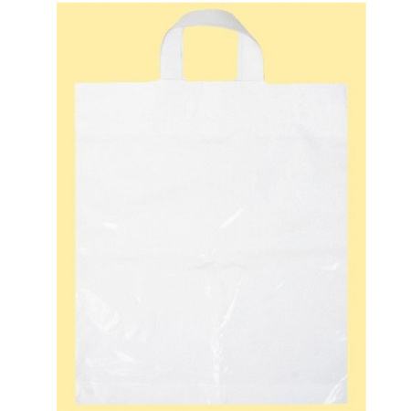 detail Taška Pe s uchy 38x45cm bílá /E