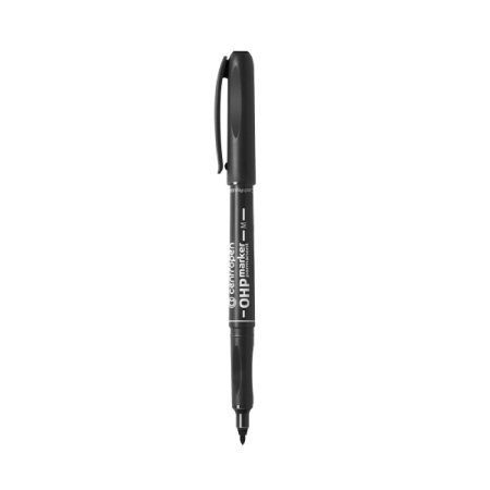 detail Popisovač permanentní Centropen 2637 OHP M černý