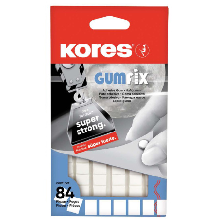 detail Lepící hmota Kores bílá