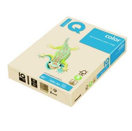 detail Papír barevný A4 80g slon. kost sv. 100ls IQ Color/EU