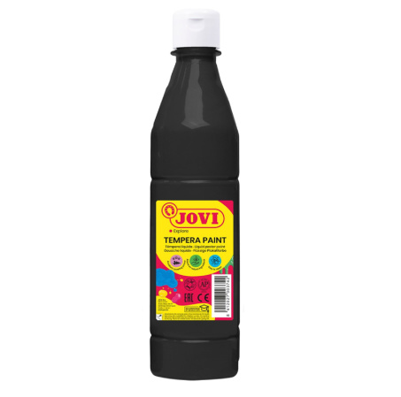 detail Temperové barvy 500 ml JOVI černá/E