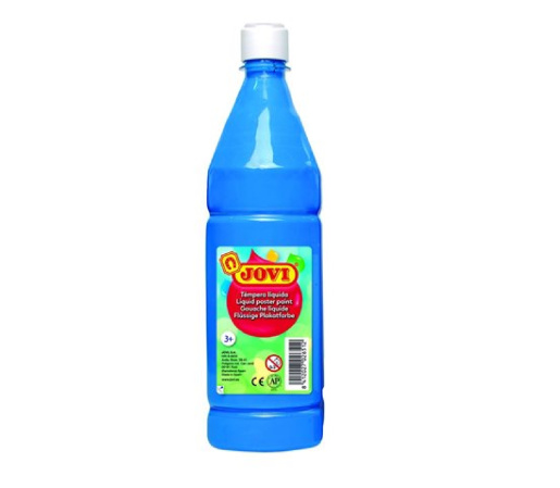 detail Temperové barvy 1L JOVI modrá