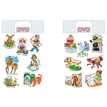 detail Obtisky velikonoční OVO 12 říkadla