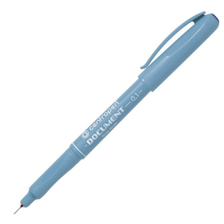 detail Liner 0,1mm Centropen 2631 dokumentární modrý