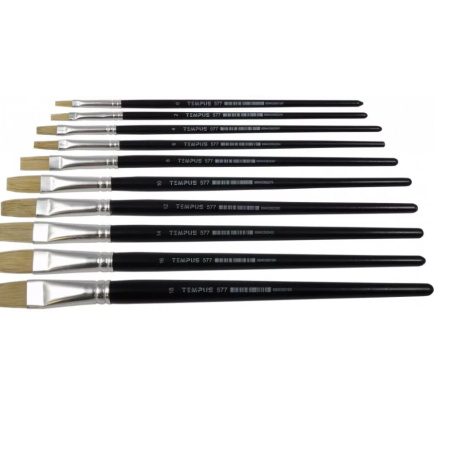 detail Štětec plochý Tempus č.16/E