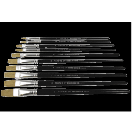 detail Štětec plochý Tempus č.10