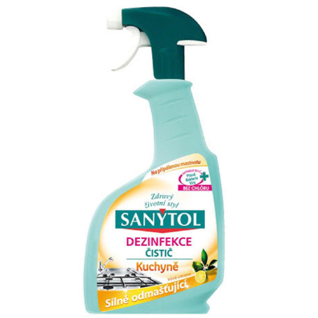 detail Sanytol silně odmašťující 500 ml