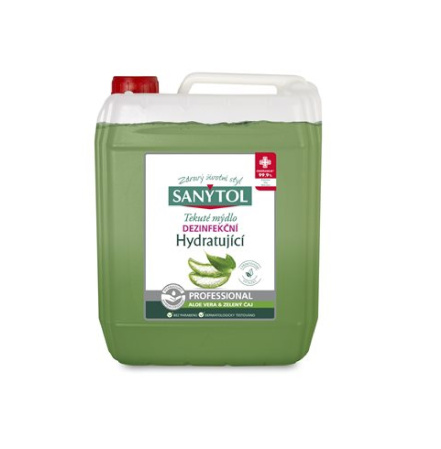 detail Mýdlo dezinfekční Sanytol 5L/E