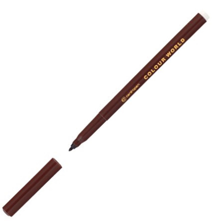 detail Fix Centropen vypratelný 7550 hnědý