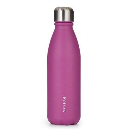 detail Lahev na pití OxyBolt 700ml Metal Purple satin tmavě růžová