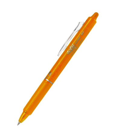 detail Roller Pilot Frixion Clicker 0,7mm oranžovýPA