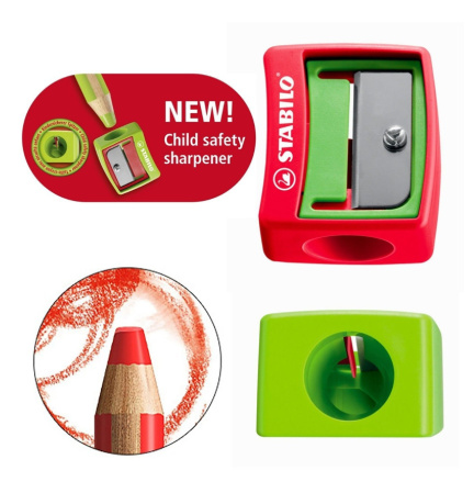 detail Ořezávátko Stabilo na Woody pastelky speciální /E