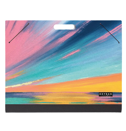 detail Desky na výkr. A4 s průhmatem Picasso Aurora