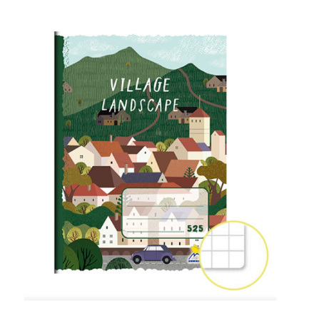 detail Sešit 525 A5 čtvereček 20 listů /E