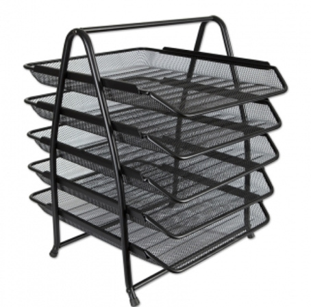 detail Zásuvka 5 zásuvek kov, drátěná/E