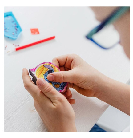 detail Kreativní sada Diamantové malování magnety Stitch