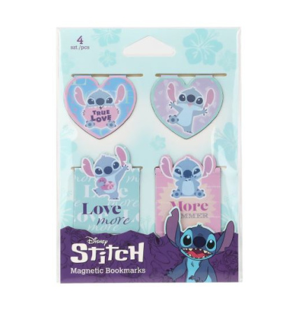 detail Záložka do knihy magnet Stitch 4ks