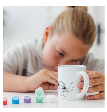 detail Kreativní sada malování hrneček Stitch/E