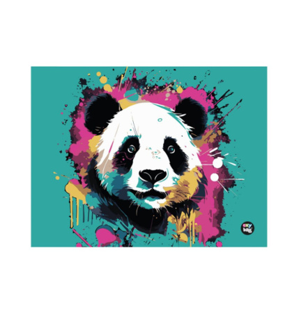 detail Ubrus na lavici 50x65cm Panda