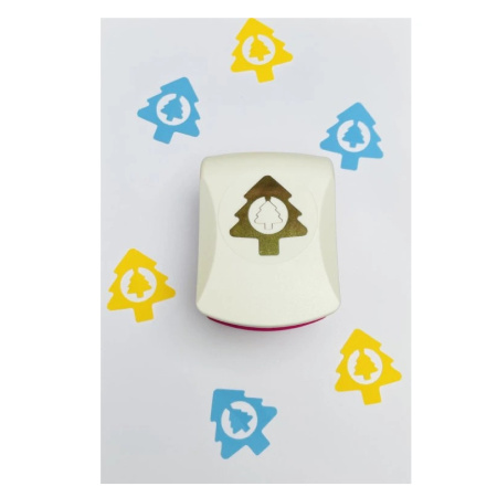 detail Děrovač umělecký MAXI 45mm Stromeček /E