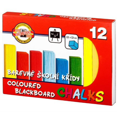 detail Křída barevná sada 12ks /o