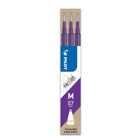 detail Náplň 0,7 Pilot Frixion Ball & Frixion Ball Clicker fialová /E