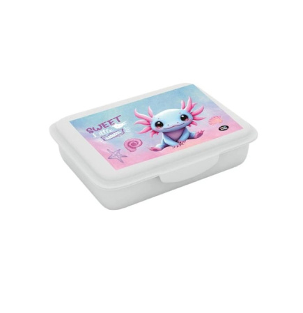 detail Box na svačinu Axolotl /E