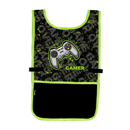 detail Zástěra na malování Gamer