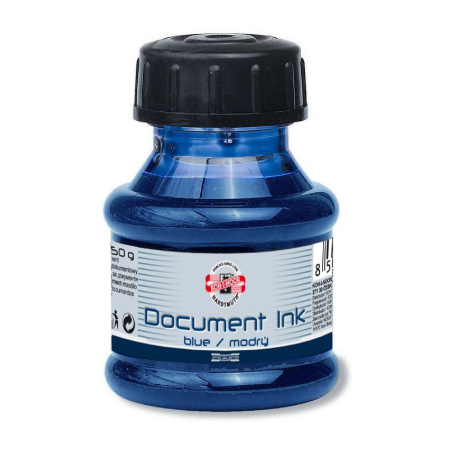 detail Inkoust dokumentní Koh-i-noor 50g modrý