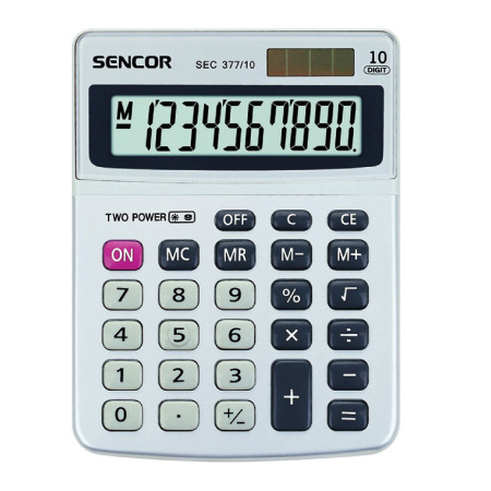 detail Kalkulačka stolní Sencor SEC 377 10 míst /E