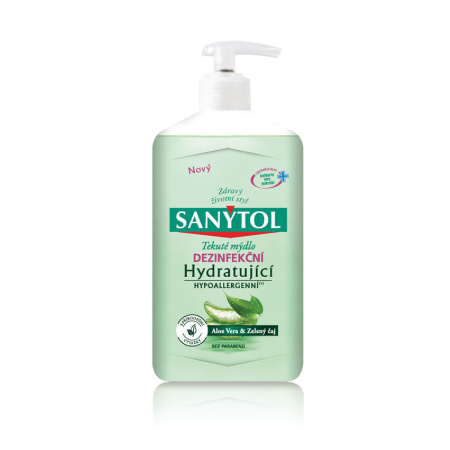 detail Mýdlo tekuté 0,25L Sanytol