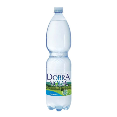 detail Dobrá voda 1,5l neperlivá