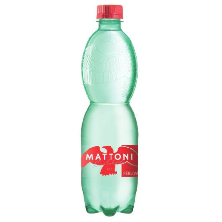 detail Voda Mattoni 0,5l perlivá 12ks