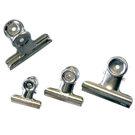 detail Klip 22 mm Sakota kovový stříbrný