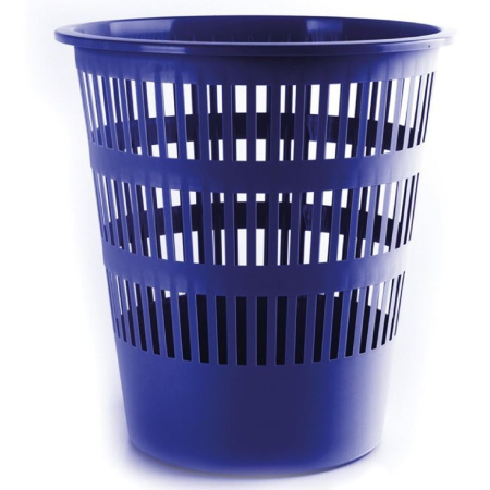detail Koš odpadkový 16 lit. Donau děrovaný modrý/E