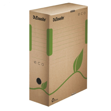 detail Archivační box hřbet 10cm Esselte ECO hnědá/E