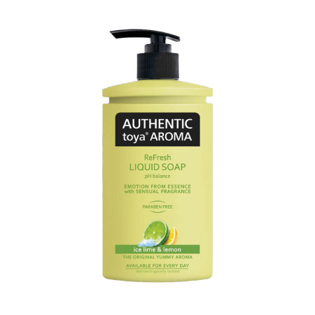 detail Mýdlo tekuté 400ml AUTHENTlC limetka a citrón