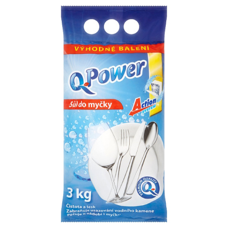 detail Sůl do myčky Q-Power 2,5kg /E