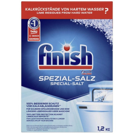 detail Sůl prostředky do myčky Finish 1,5kg