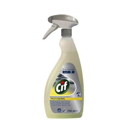 detail Čistič kuchyně 750 ml Cif Professional s rozprašovačem
