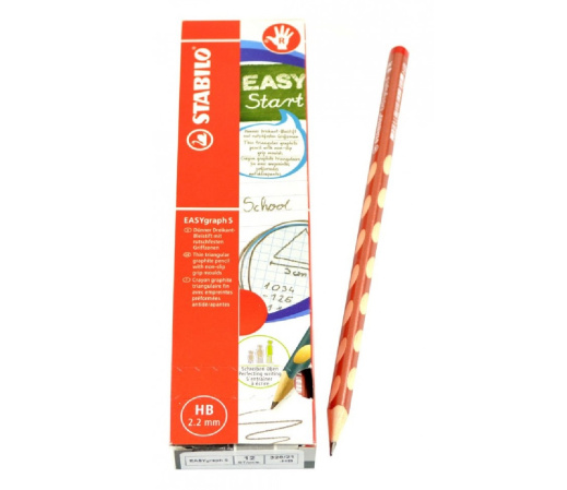 detail Tužka Stabilo EASYgraph HB slim pravák Metallic měďená